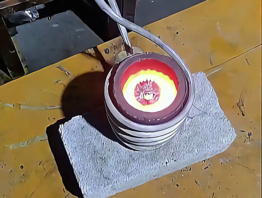 轉(zhuǎn)子鋁熔煉全過程揭秘！高頻感應(yīng)加熱機(jī)如何高效提取鋁？